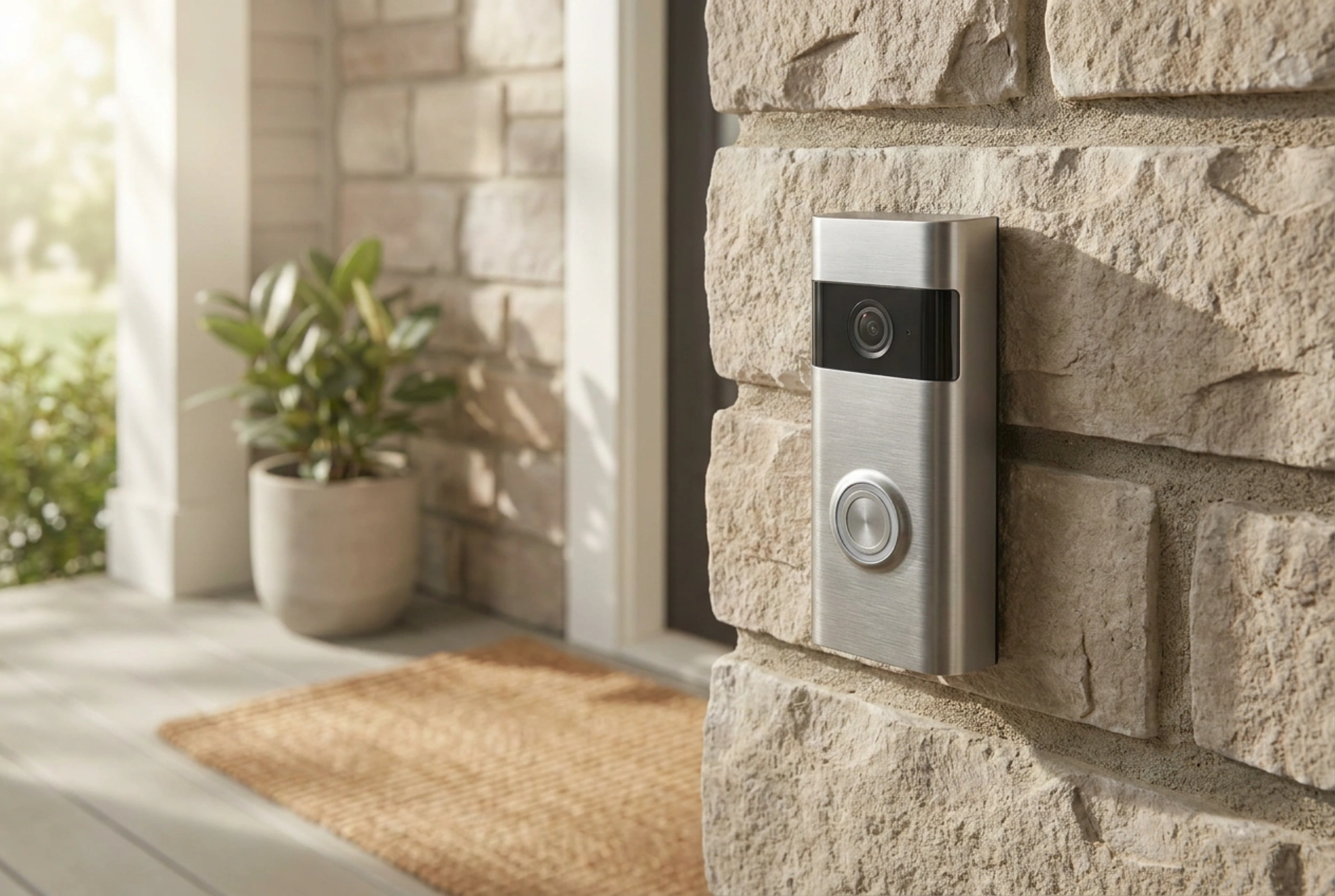 Wi-Fi-videopuhelimen asennus ja määritys sisäänkäynnille