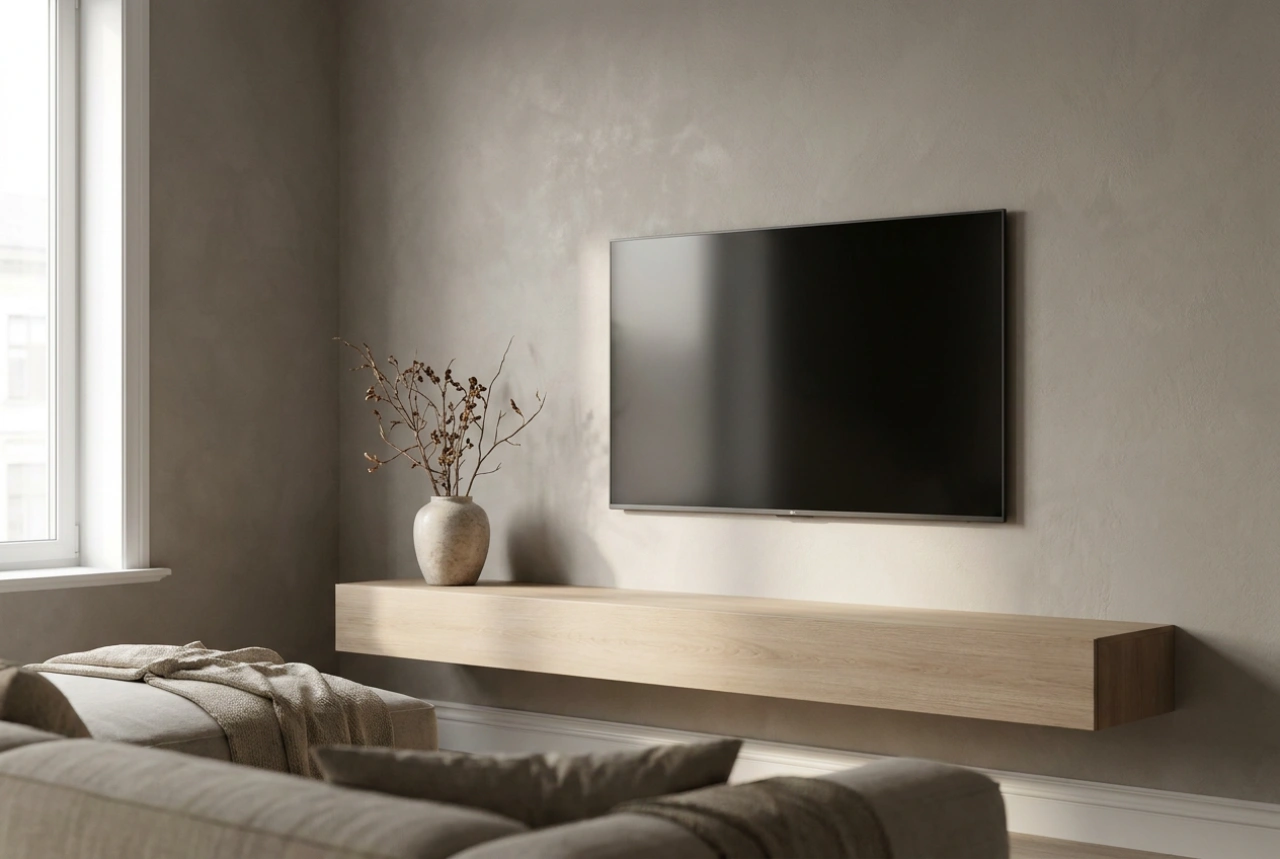 Television turvallinen seinäasennus: Materiaalit ja kiinnitysmekaniikka